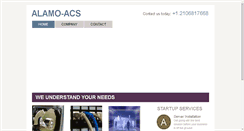 Desktop Screenshot of alamo-acs.com